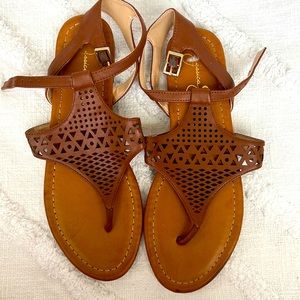 Jessica Simpson tan sandals size 8